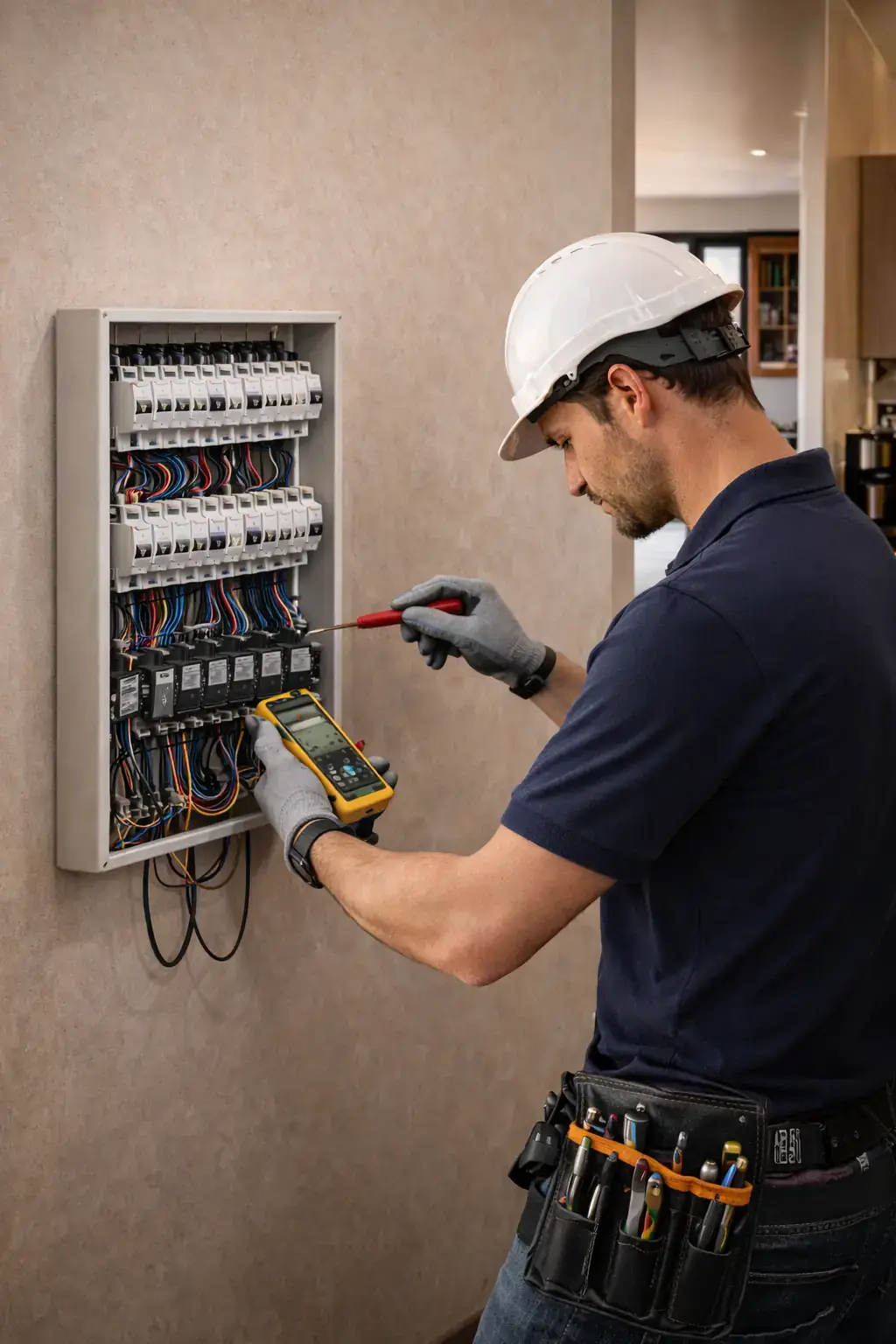 Électricien intervenant à Elne pour installation et mise aux normes électriques