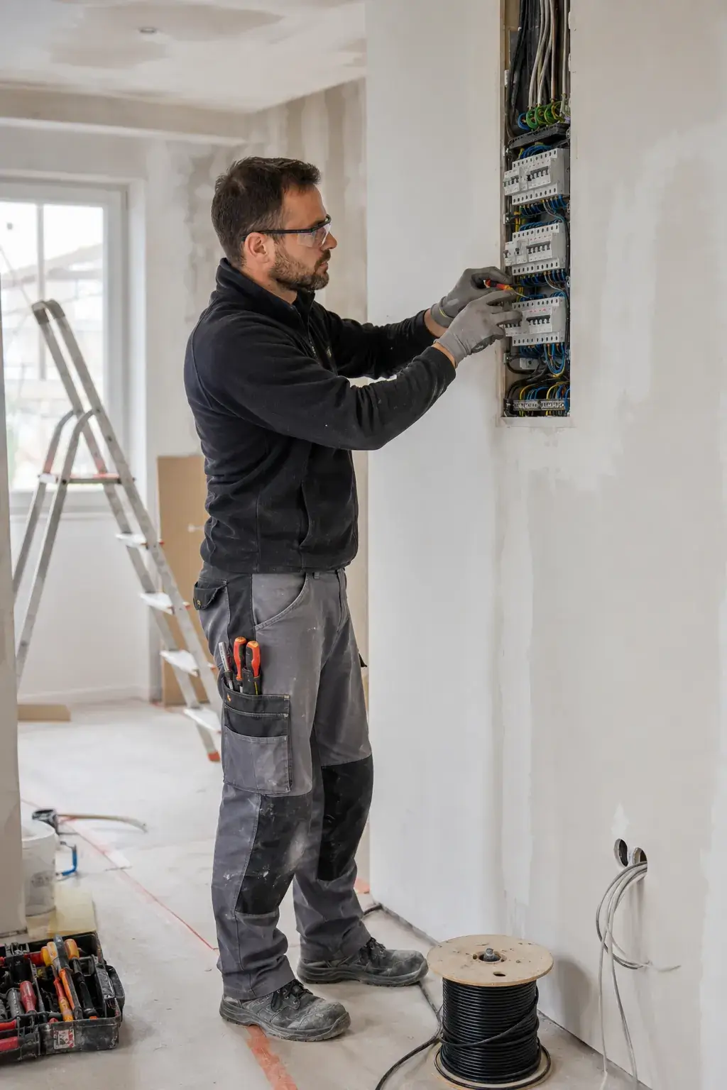 Électricien intervenant à Laroque-des-Albères pour dépannage et rénovation électrique